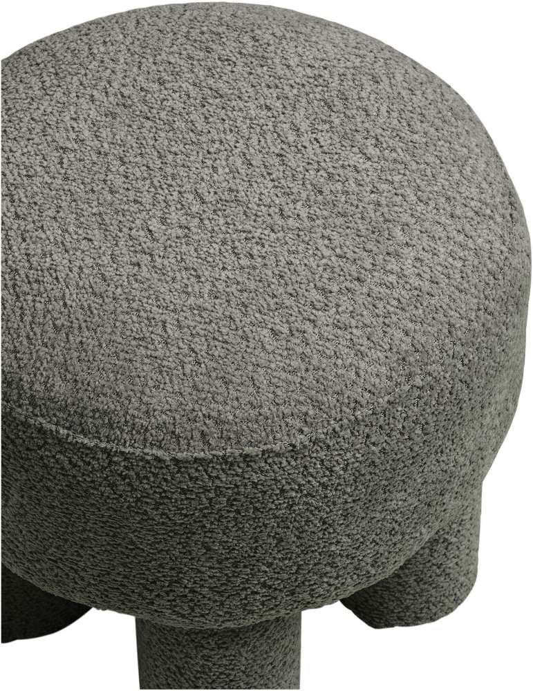House Nordic Canberra Pouf H43 cm, Anthrazitgrau