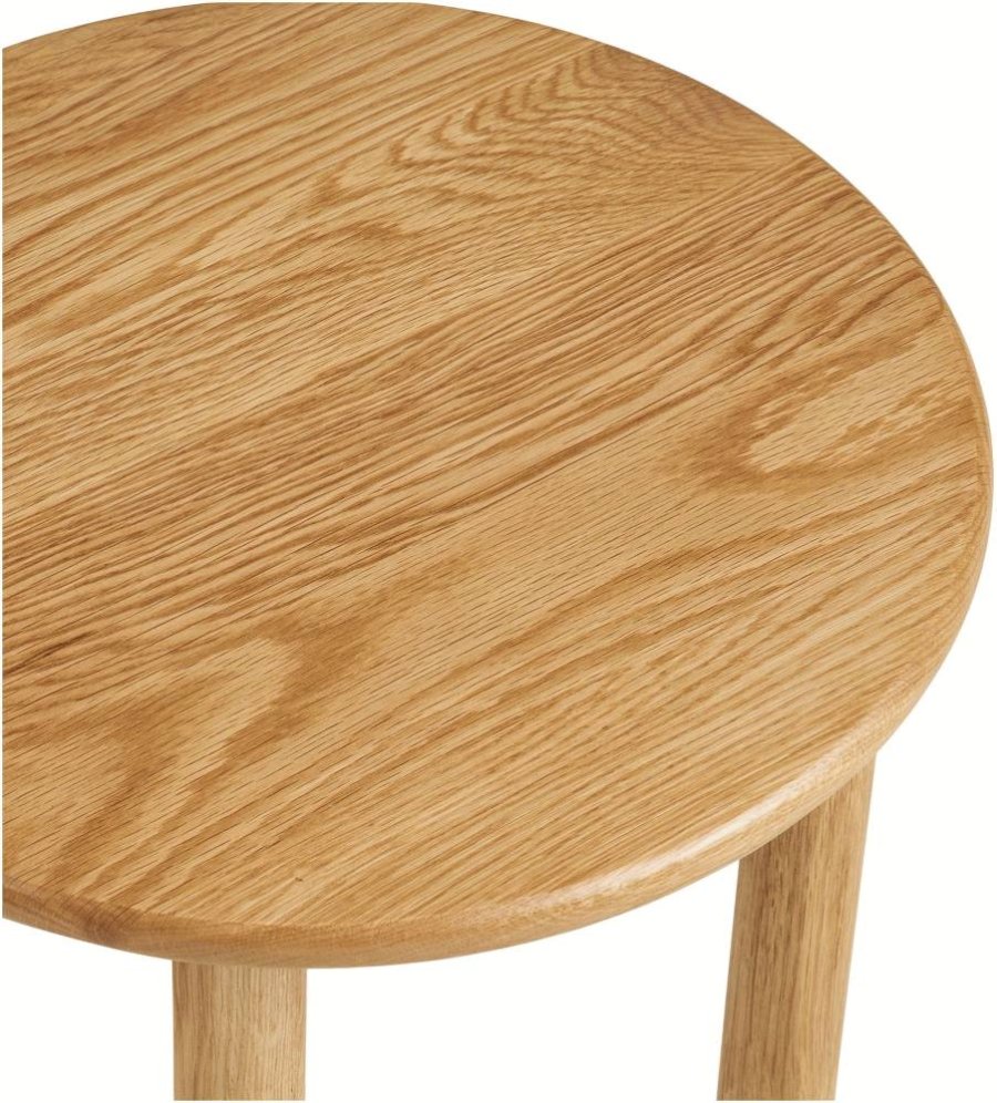 House Nordic Jena Beistelltisch H40 cm, Eiche