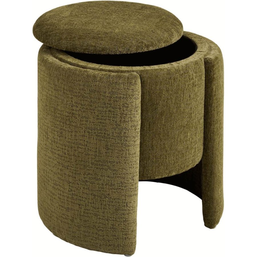 House Nordic Walsdorf Pouf H44 cm, Grn