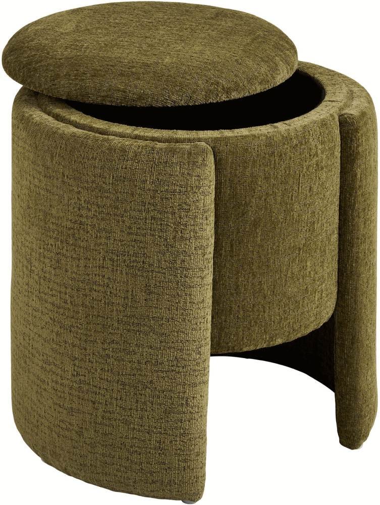 House Nordic Walsdorf Pouf H44 cm, Grn