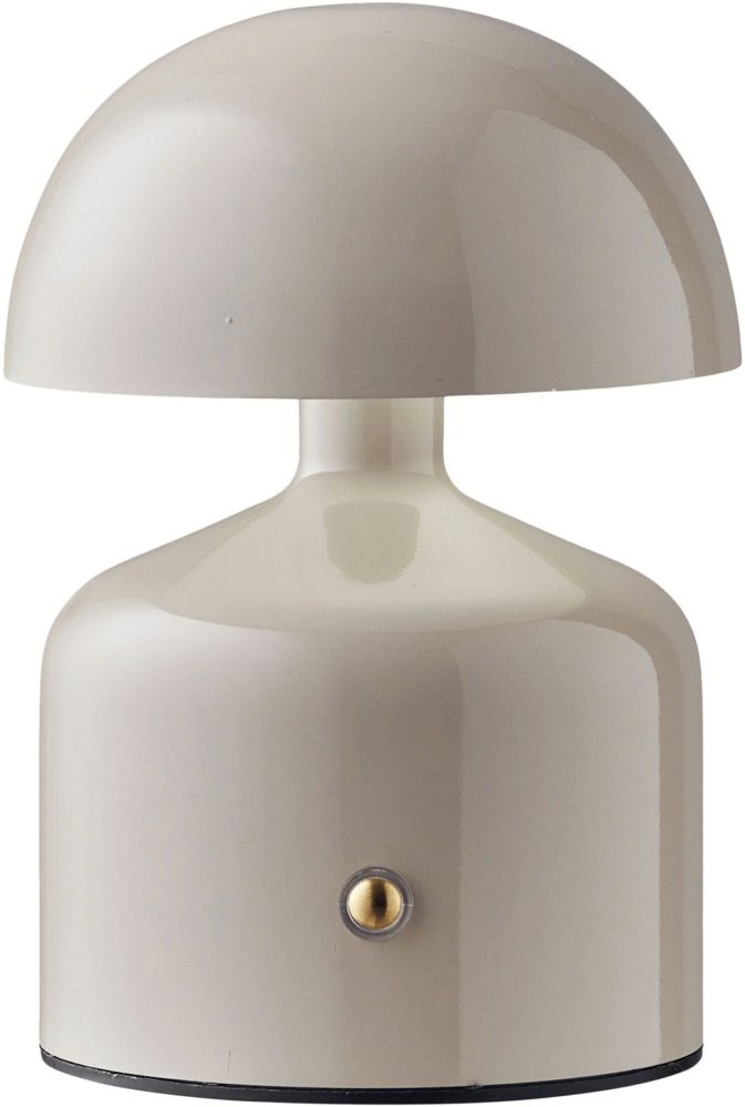 House Nordic Aulla Kabellose Tischlampe LED H13,5 cm, Grau