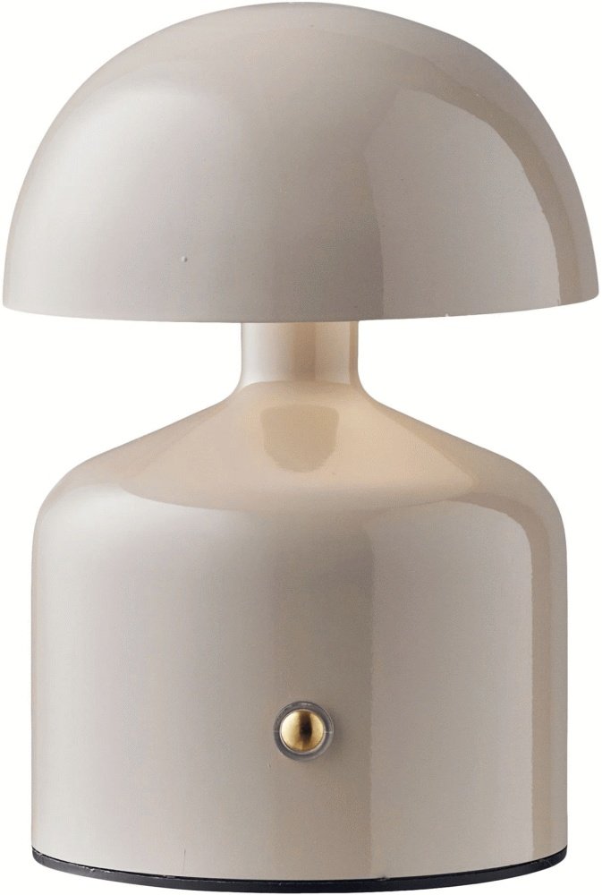 House Nordic Aulla Kabellose Tischlampe LED H13,5 cm, Grau