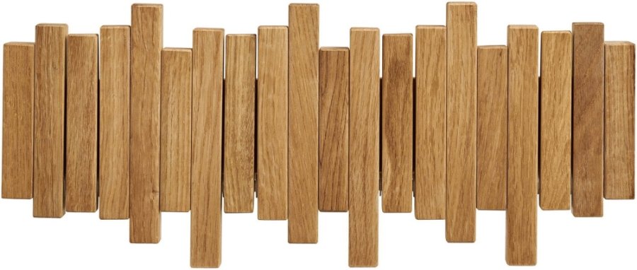 House Nordic Caltra Garderobenleiste 40 cm, Eiche