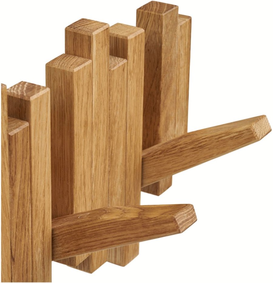 House Nordic Caltra Garderobenleiste 40 cm, Eiche