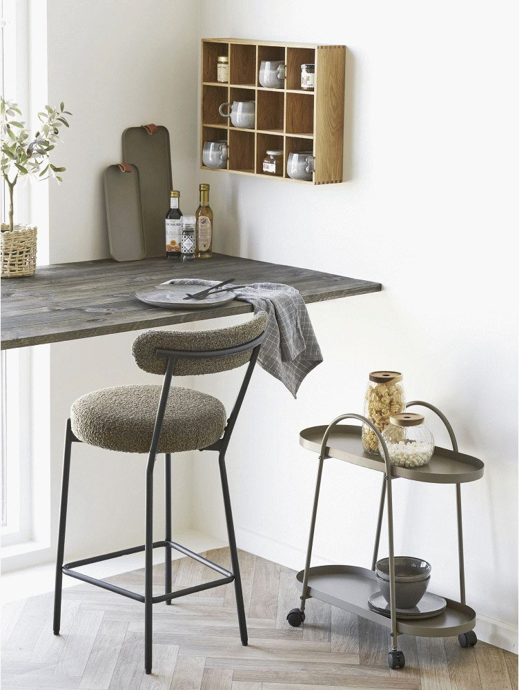 House Nordic Soria Wandregal 39x51 cm, Eiche