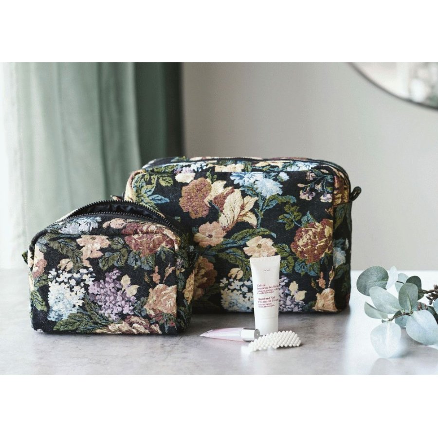 House Nordic Zoe Kulturtasche 2er Set, Blumenmischung