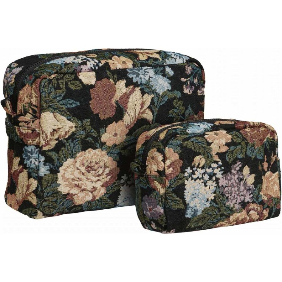 House Nordic Zoe Kulturtasche 2er Set, Blumenmischung