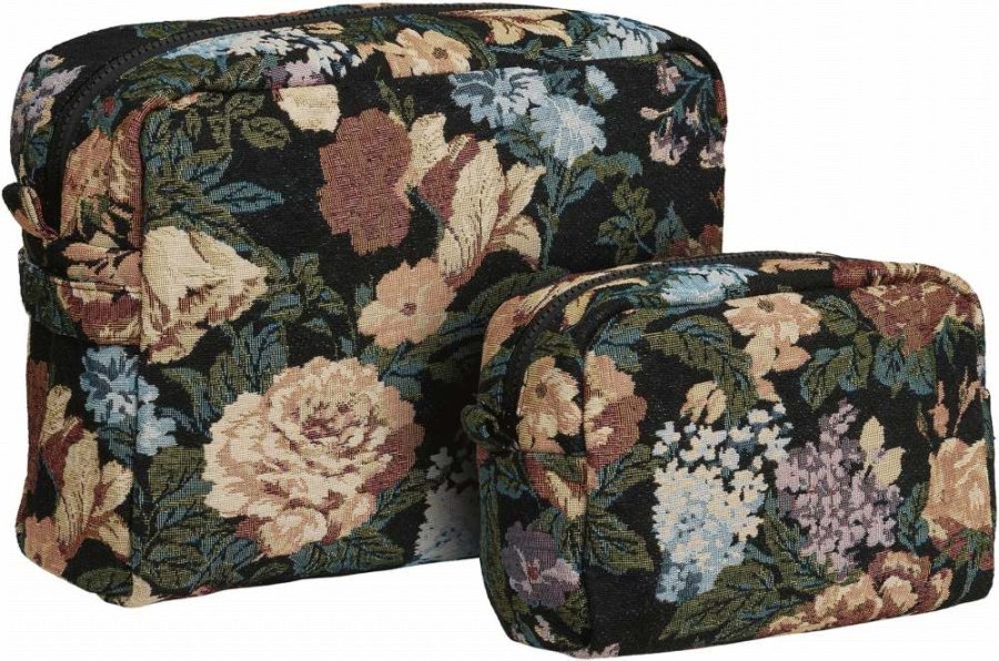 House Nordic Zoe Kulturtasche 2er Set, Blumenmischung