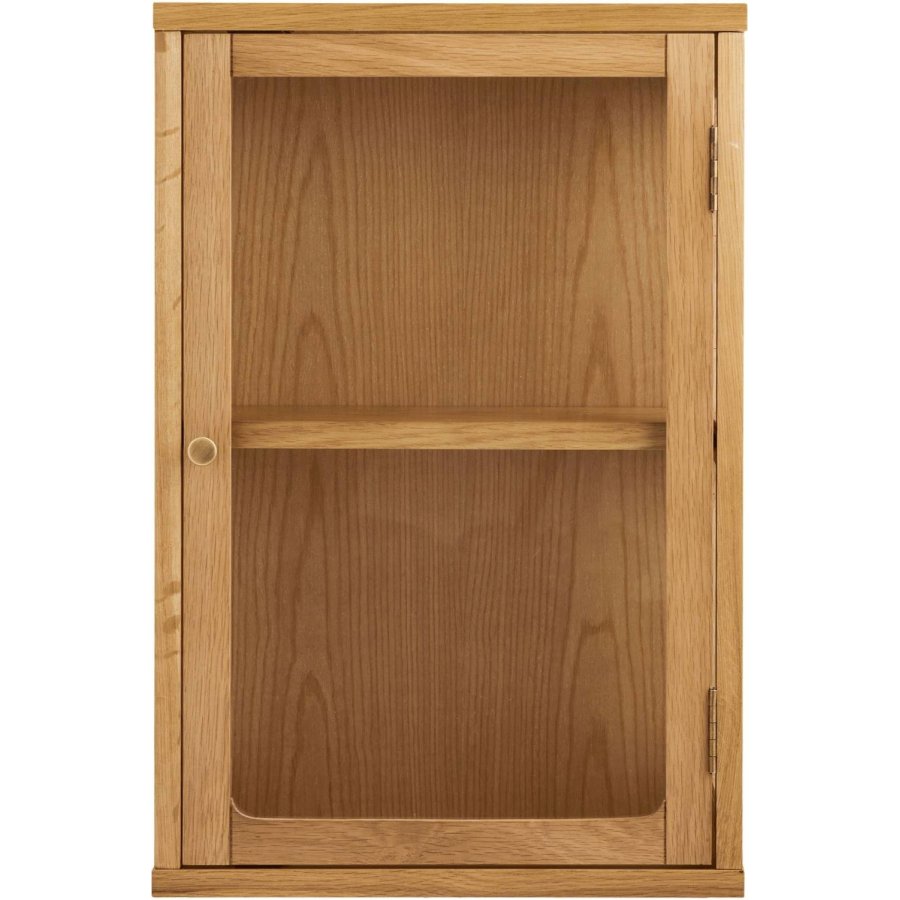 House Nordic Zamora Wandh&auml;ngendes Vitrinenschrank 40x60 cm, Eiche