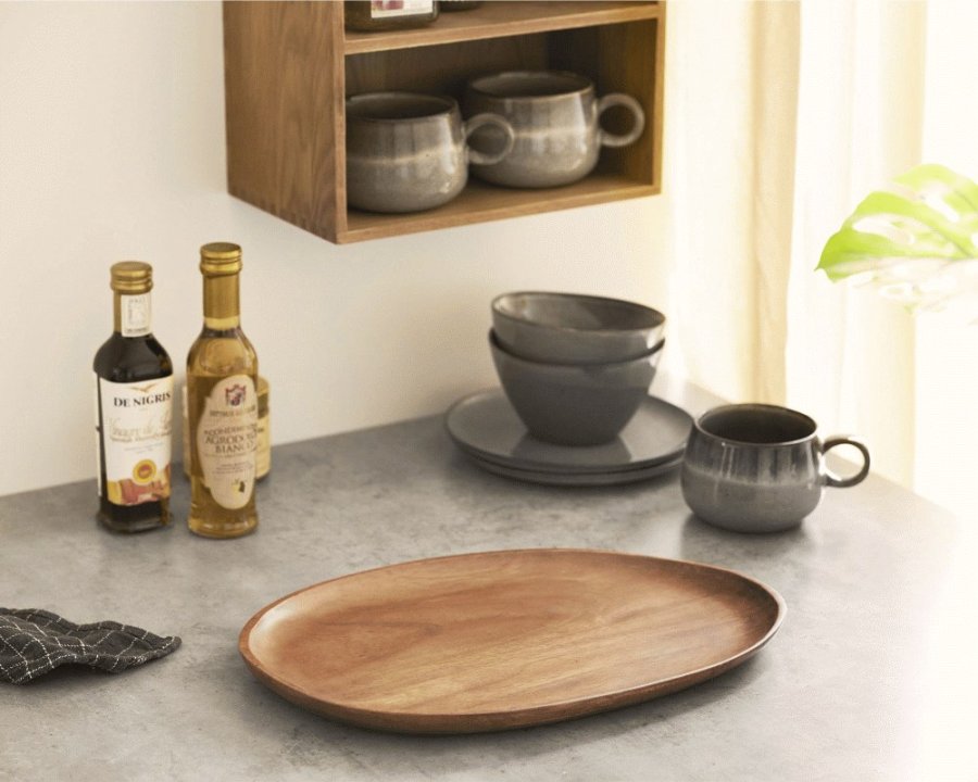 House Nordic Serviertablett 28x39,5 cm, Akazie