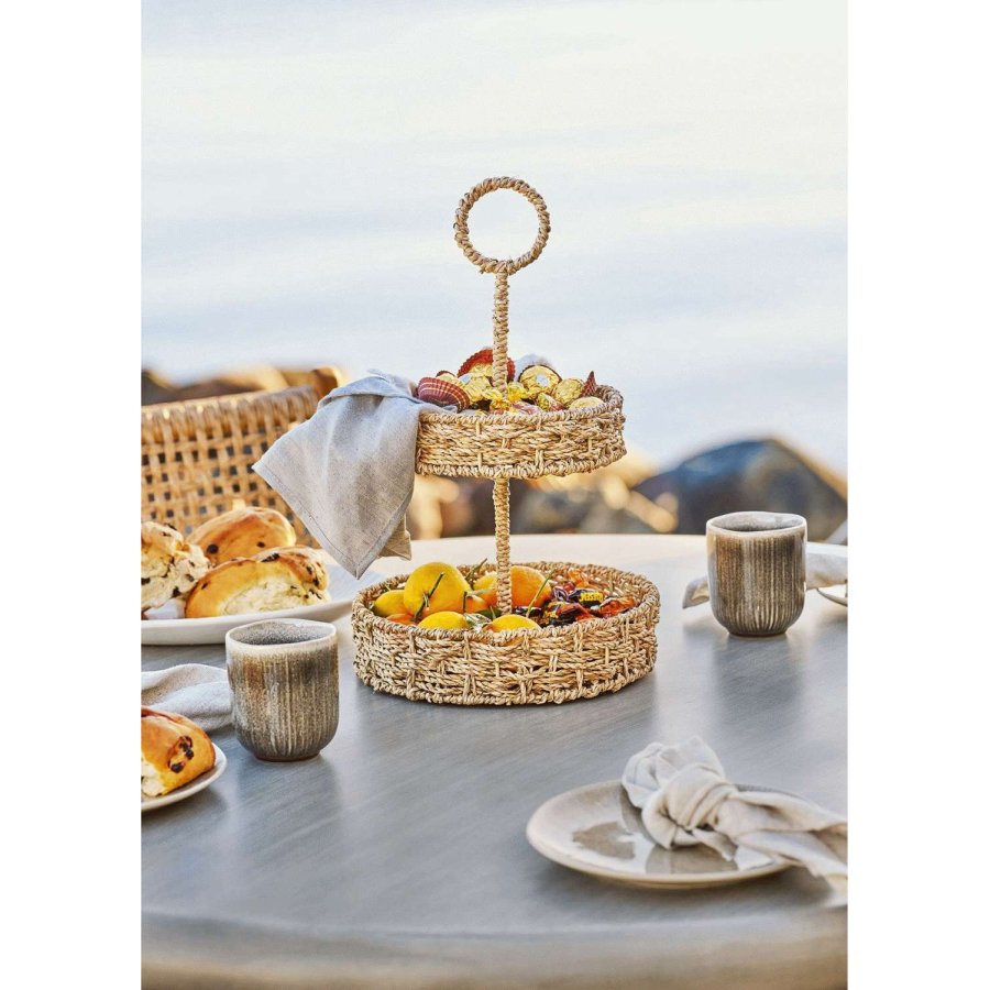 House Nordic Viola Krus 4 stk. 36 cl, Gr�