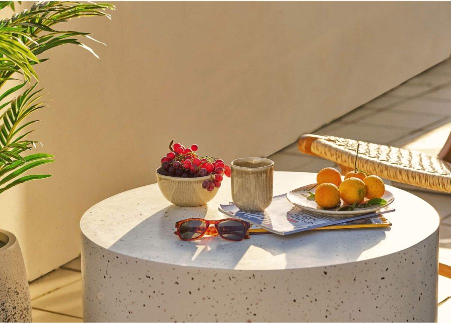 House Nordic Viola Krus 4 stk. 36 cl, Beige