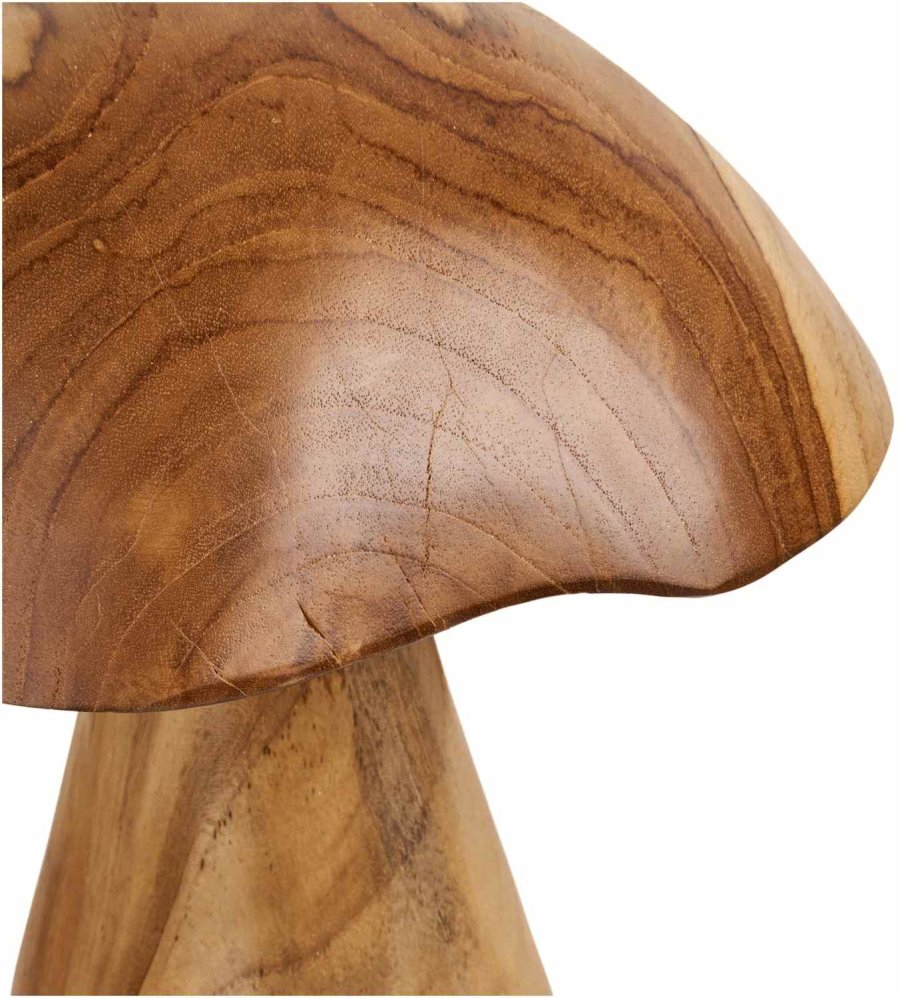 House Nordic Kodi Dekorationssvampe 2 stk, Teak