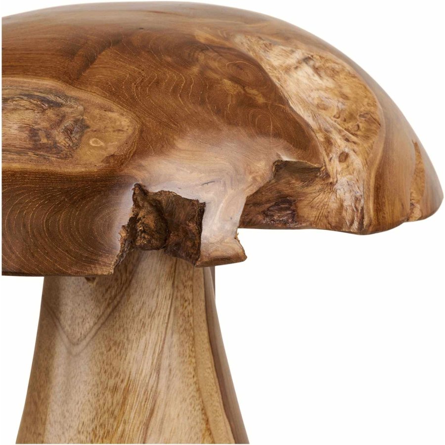 House Nordic Kodi Dekorationssvampe 2 stk, Teak