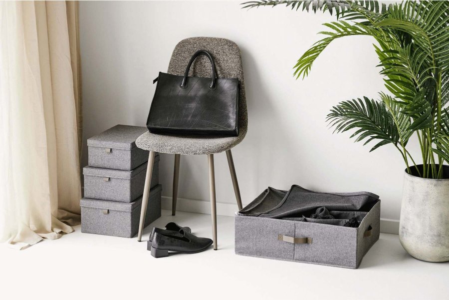 House Nordic Noto Opbergkast 3-delige set, Donkergrijs