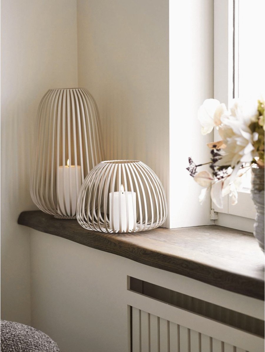 House Nordic Stoense Lanterne H40 cm, Beige
