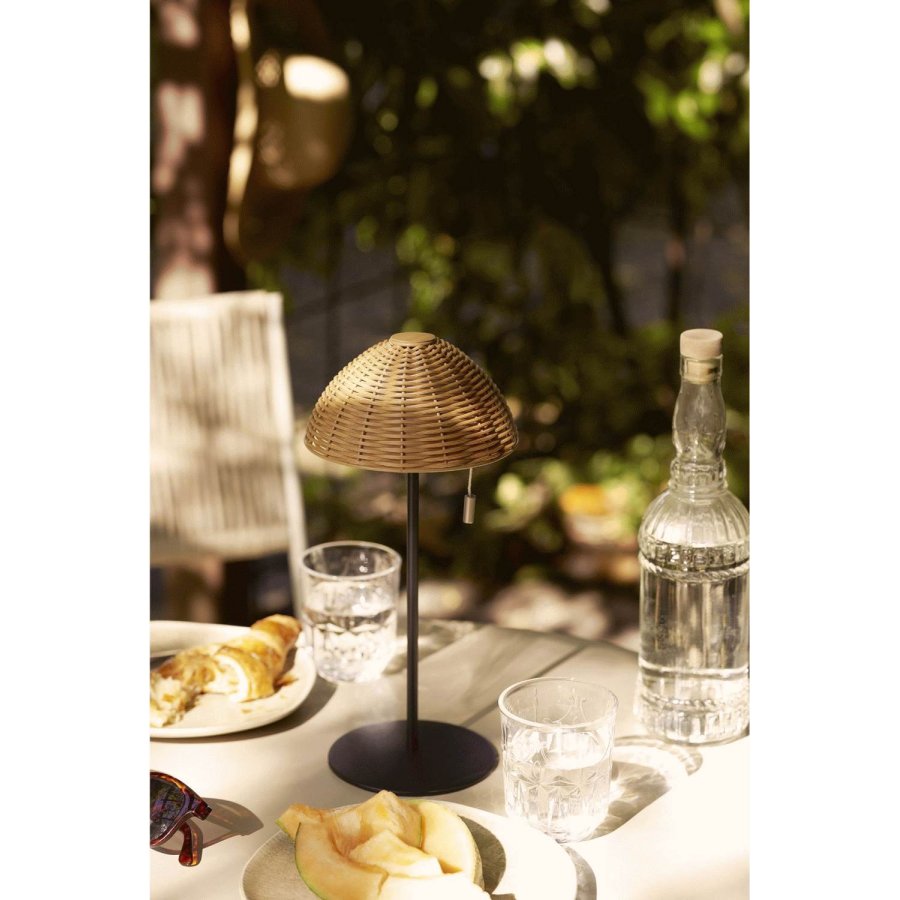 House Nordic Wigan Bordlampe H32 cm, Natur