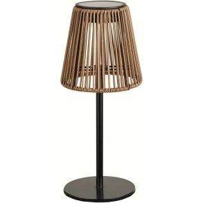House Nordic Salford Solar Tr�dl�s Bordlampe LED H30,5 cm, Polyrattan