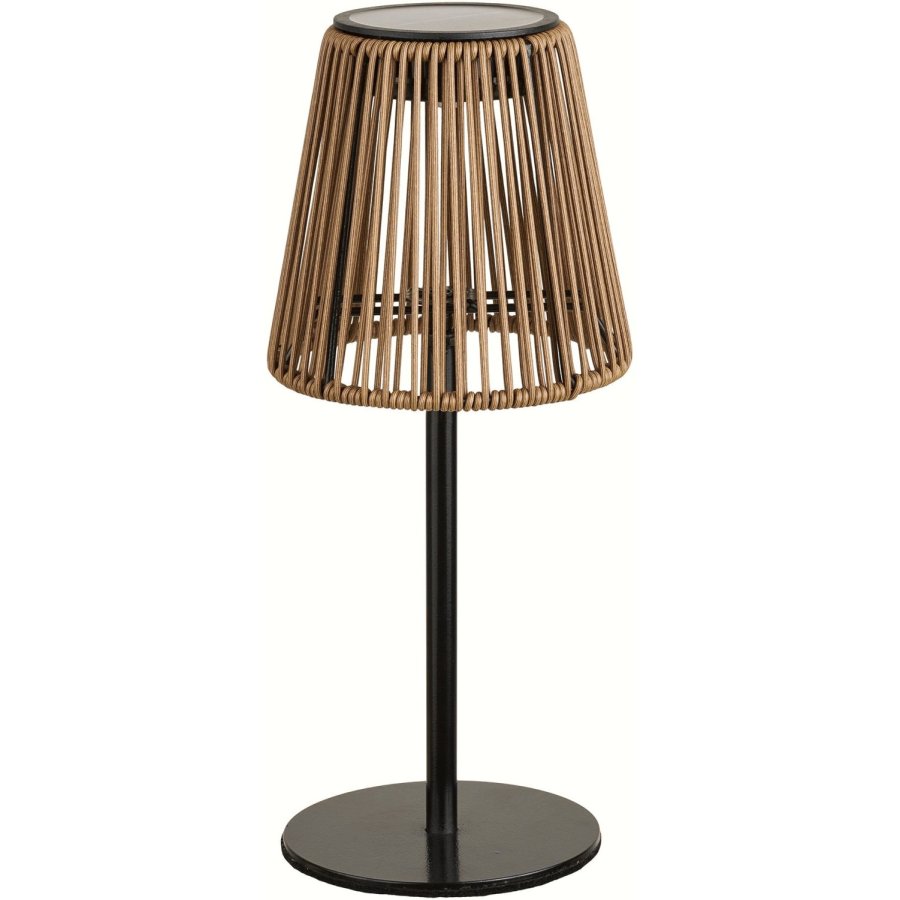 House Nordic Salford Solar Tr�dl�s Bordlampe LED H30,5 cm, Polyrattan