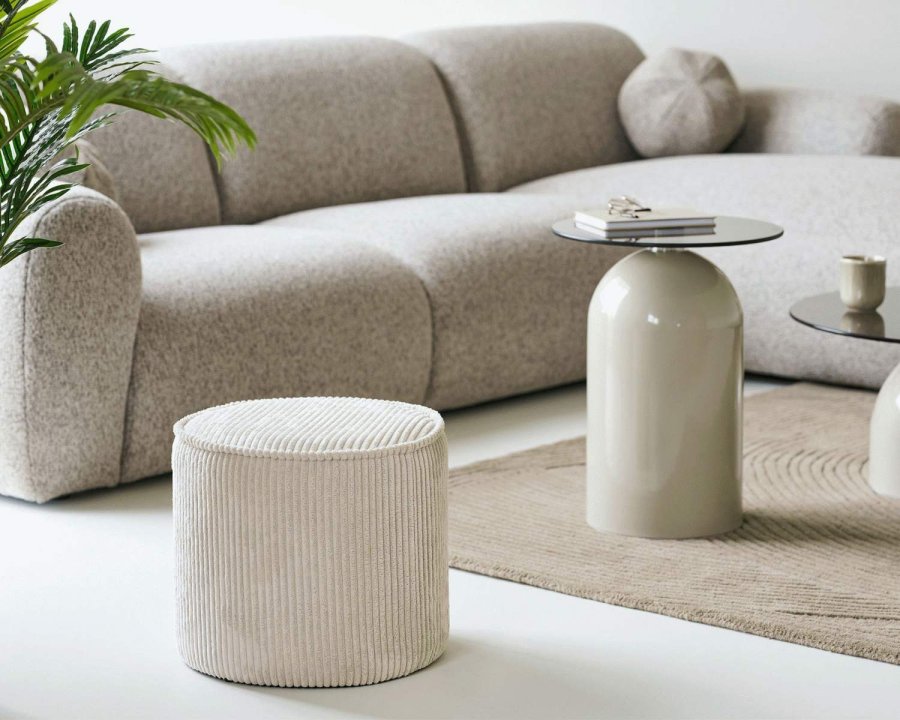 House Nordic Taupo Sitzkissen H35/�40 cm, Beige