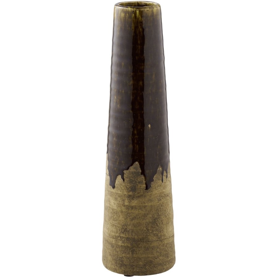 House Nordic Vase H39 cm, Brun
