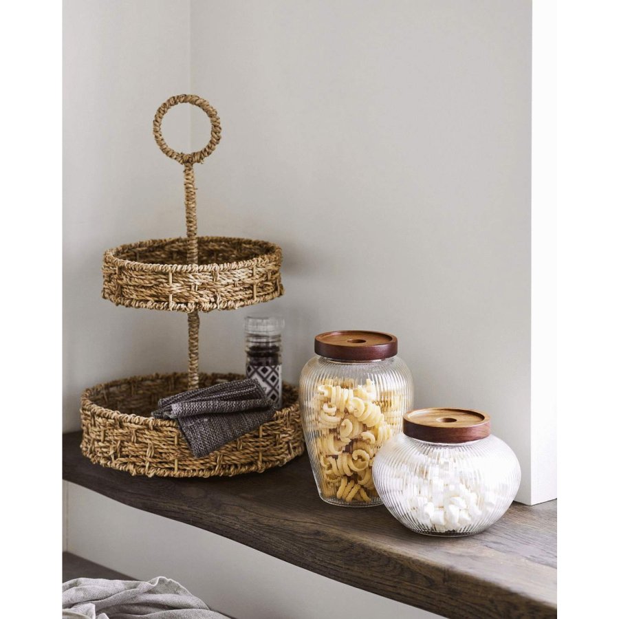 House Nordic Maya Aufbewahrungsglas 2er Set, Glas