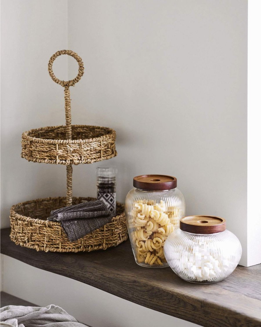 House Nordic Maya Aufbewahrungsglas 2er Set, Glas