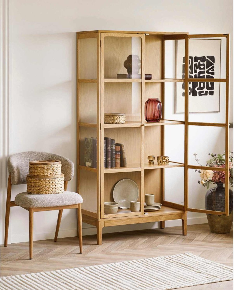 House Nordic Vase H21 cm, Smoked R�d