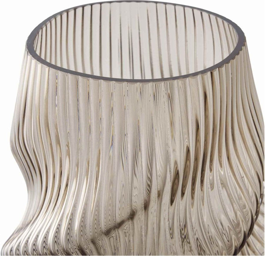 House Nordic Vase H25 cm, Brun