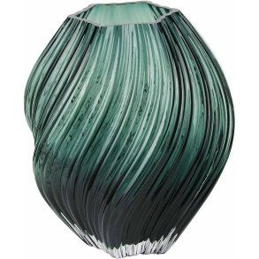 House Nordic Vase H23 cm, M�rkegr�n
