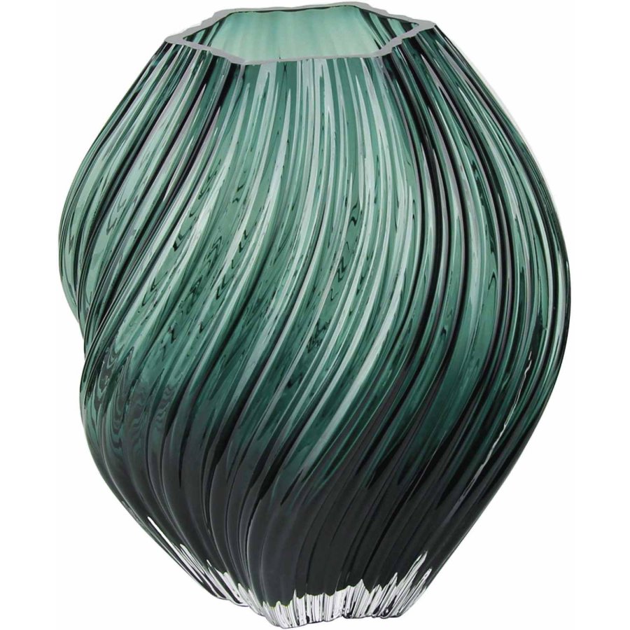 House Nordic Vase H23 cm, M�rkegr�n
