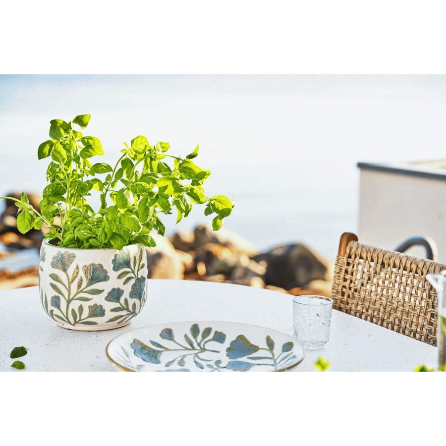 House Nordic Urtepotte H17,5 cm, Hvid