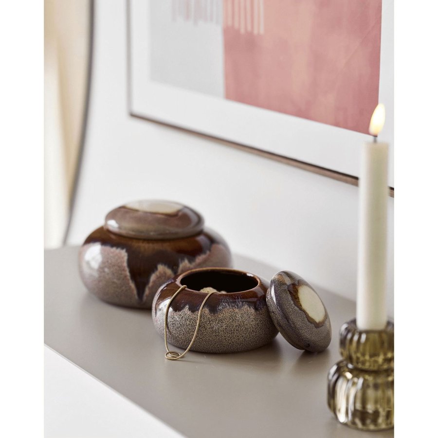 House Nordic Aufbewahrungsbox 2er Set, Braun