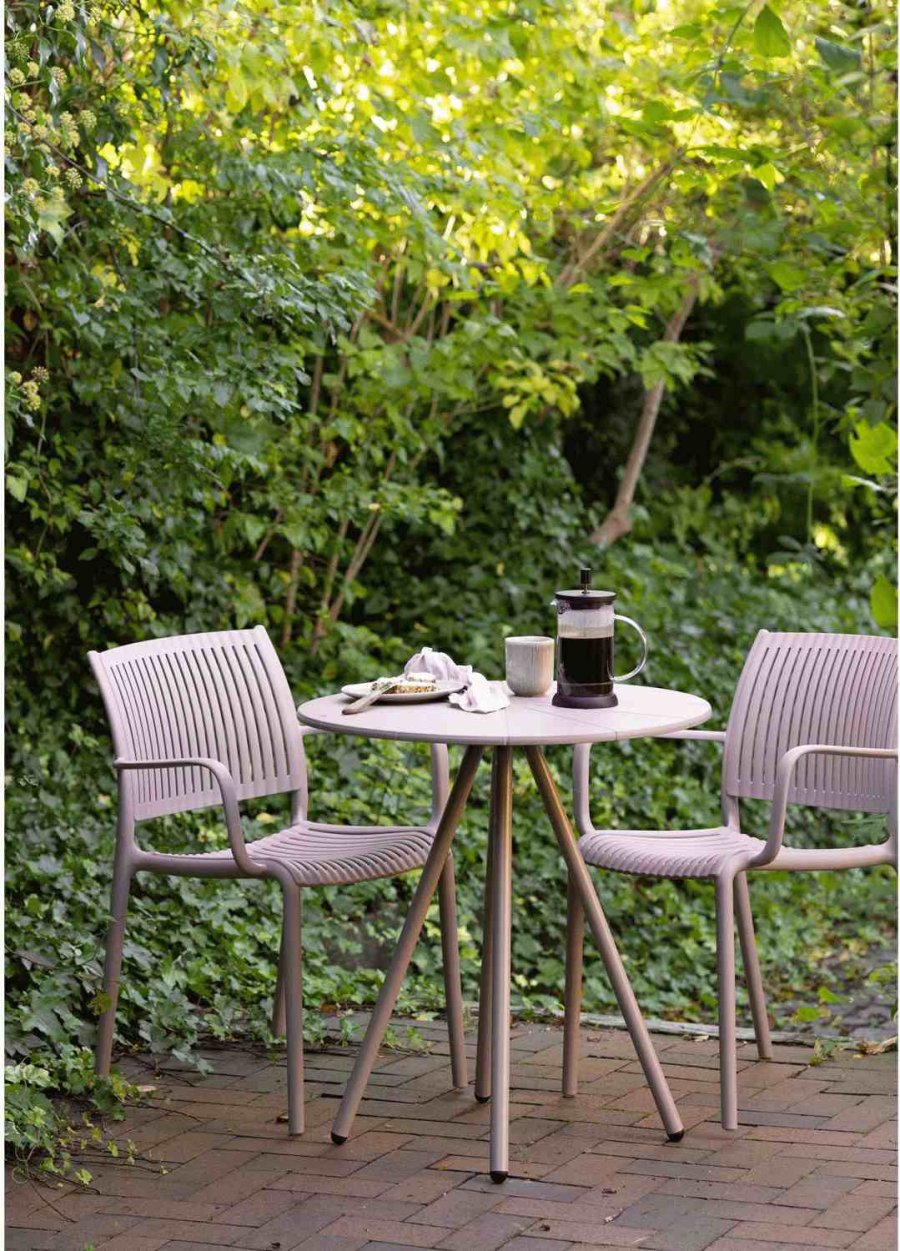 House Nordic Barletta Caf&eacute;bord �70 cm, Taupe