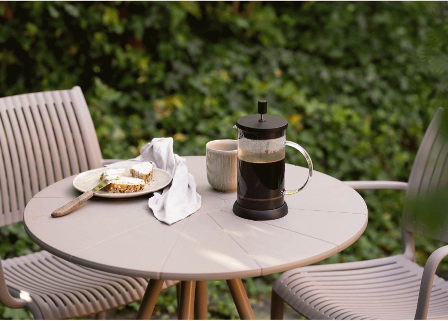 House Nordic Barletta Caf&eacute;bord �70 cm, Taupe