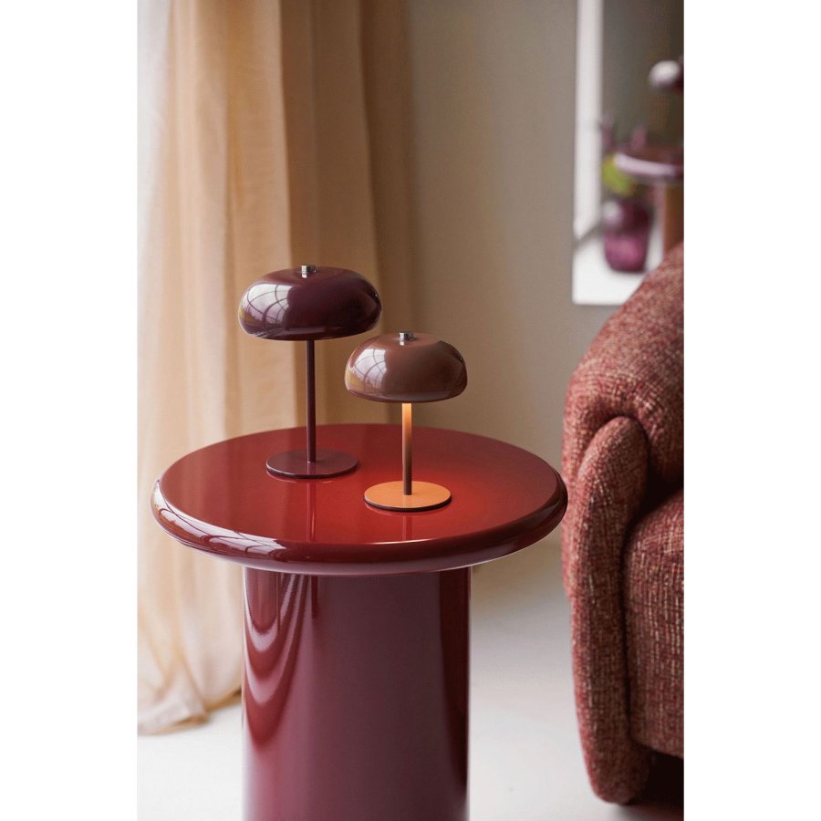 House Nordic Margate Tr�dl�s Bordlampe LED H18 cm, Brun