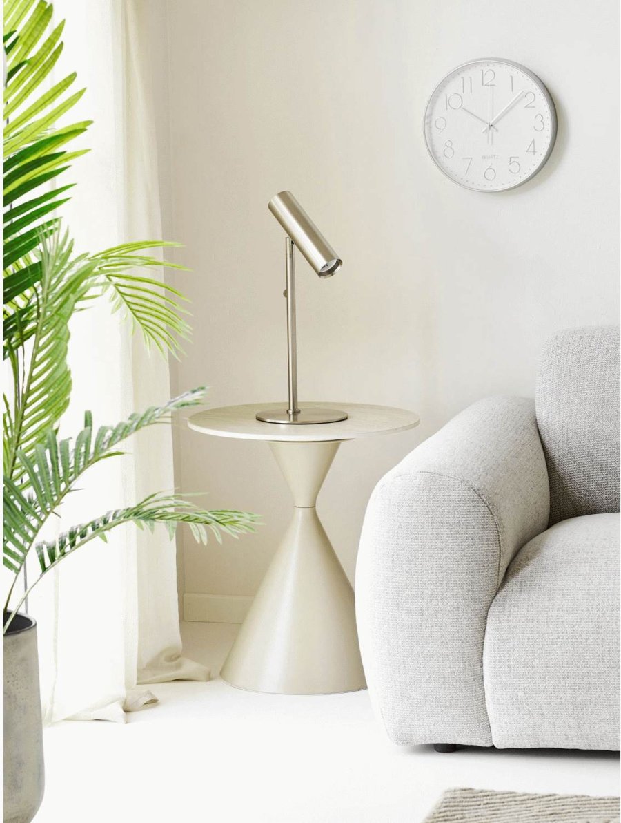 House Nordic Lalibela Wandklok �30 cm, Zilver