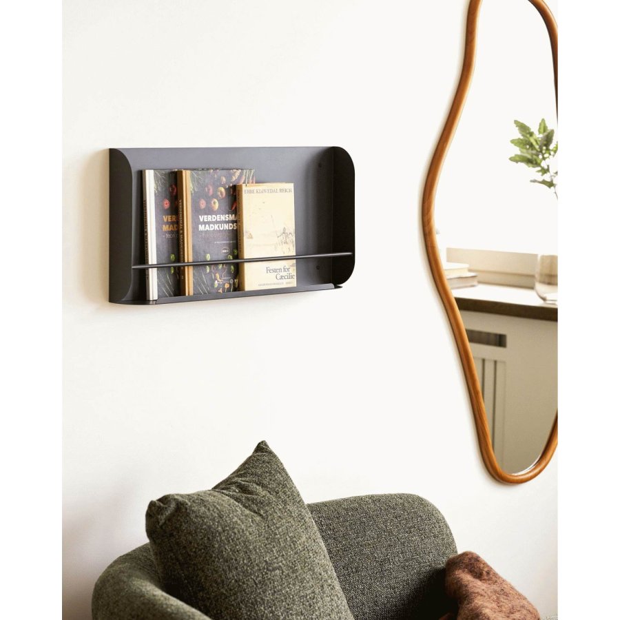 House Nordic Volterra Wandregal 60 cm, Dunkelgrau