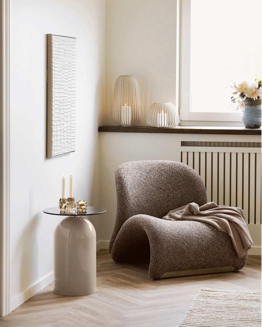 House Nordic Puno Decke 130x156 cm, Taupe