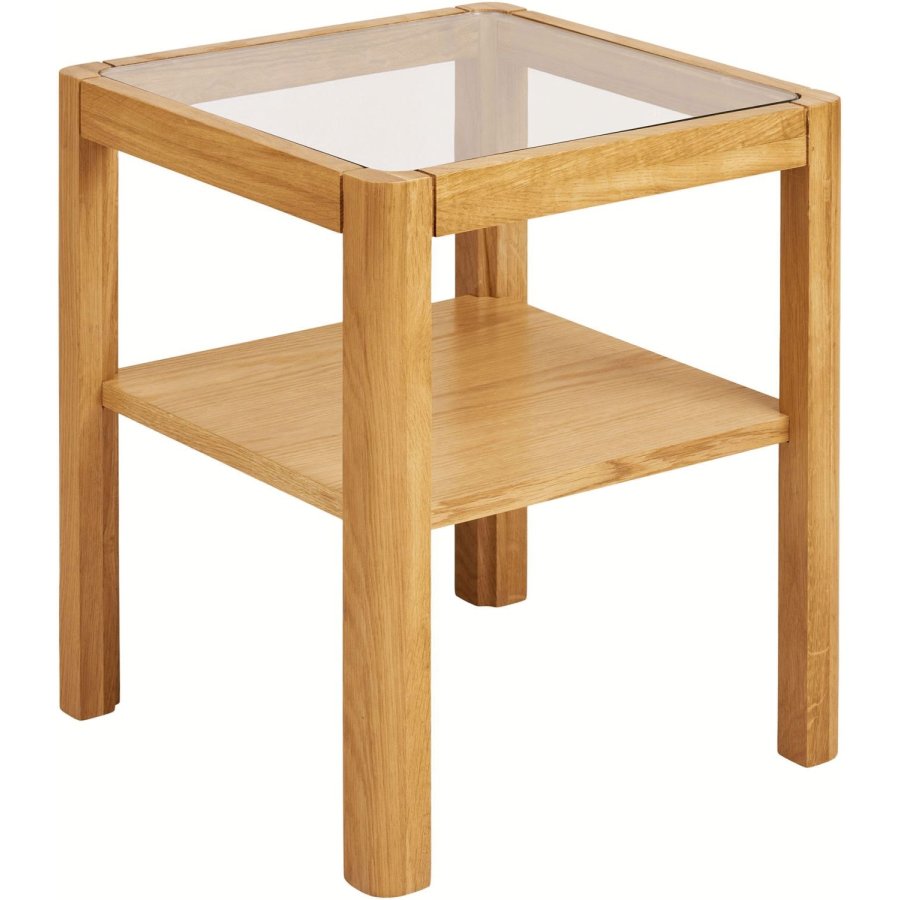 House Nordic Lourmarin Eckentisch H45 cm, Eiche