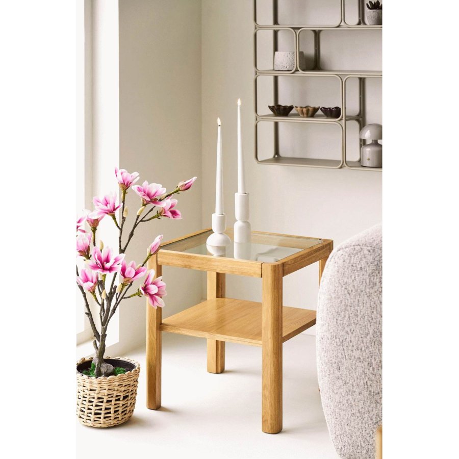 House Nordic Lourmarin Eckentisch H45 cm, Eiche