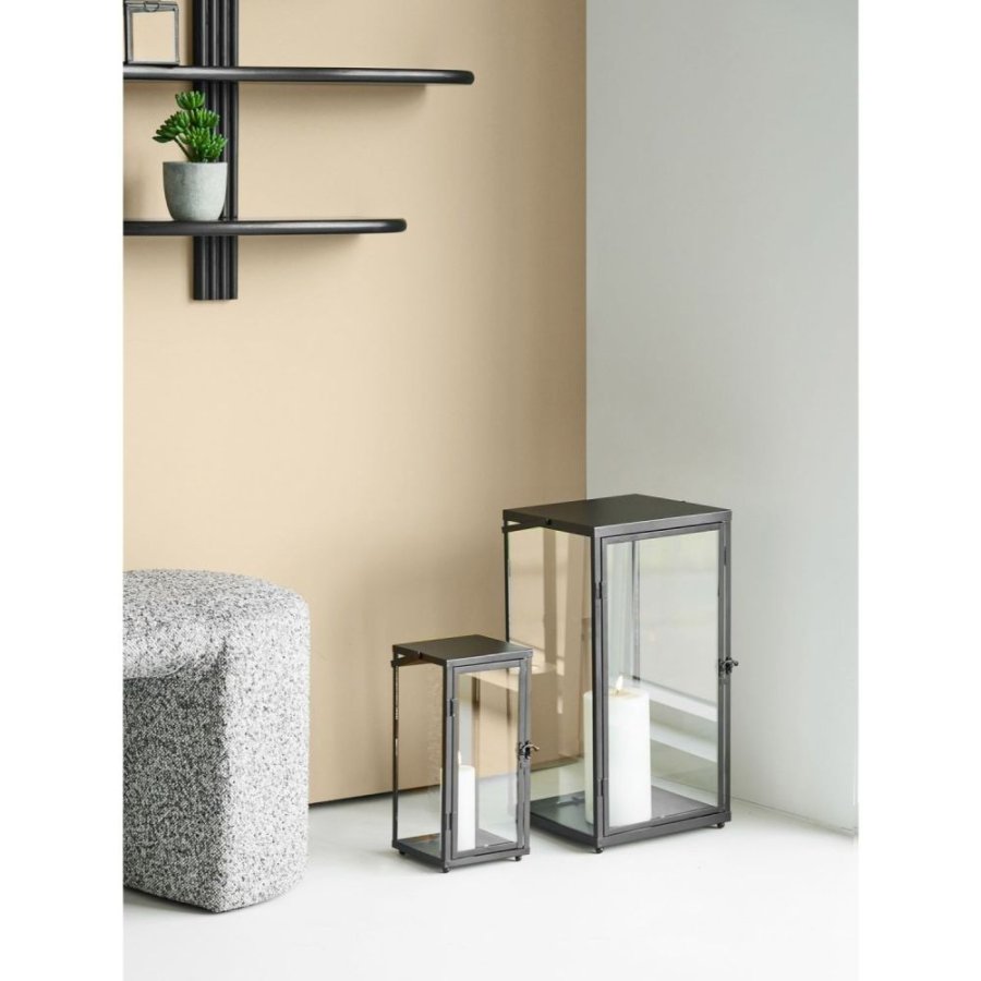 House Nordic Ibra Lanterne 2 stk, Sort