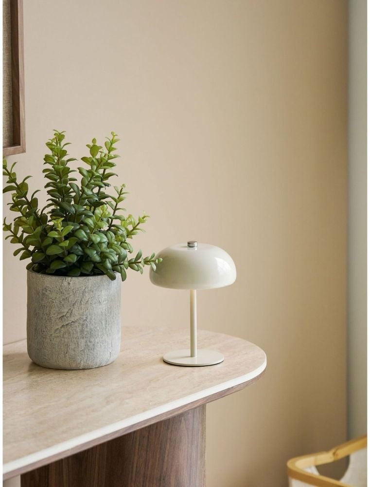 House Nordic Margate Tr�dl�s Bordlampe LED H18 cm, Beige