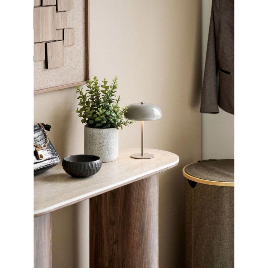 House Nordic Margate Tr�dl�s Bordlampe LED H23 cm, Taupe