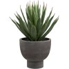 House Nordic Agave Kunstig Plante m. Urtepotte H41 cm, Gr�n/Gr�