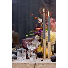 Hove Home Slim Light Lysestage H17 cm, Messing