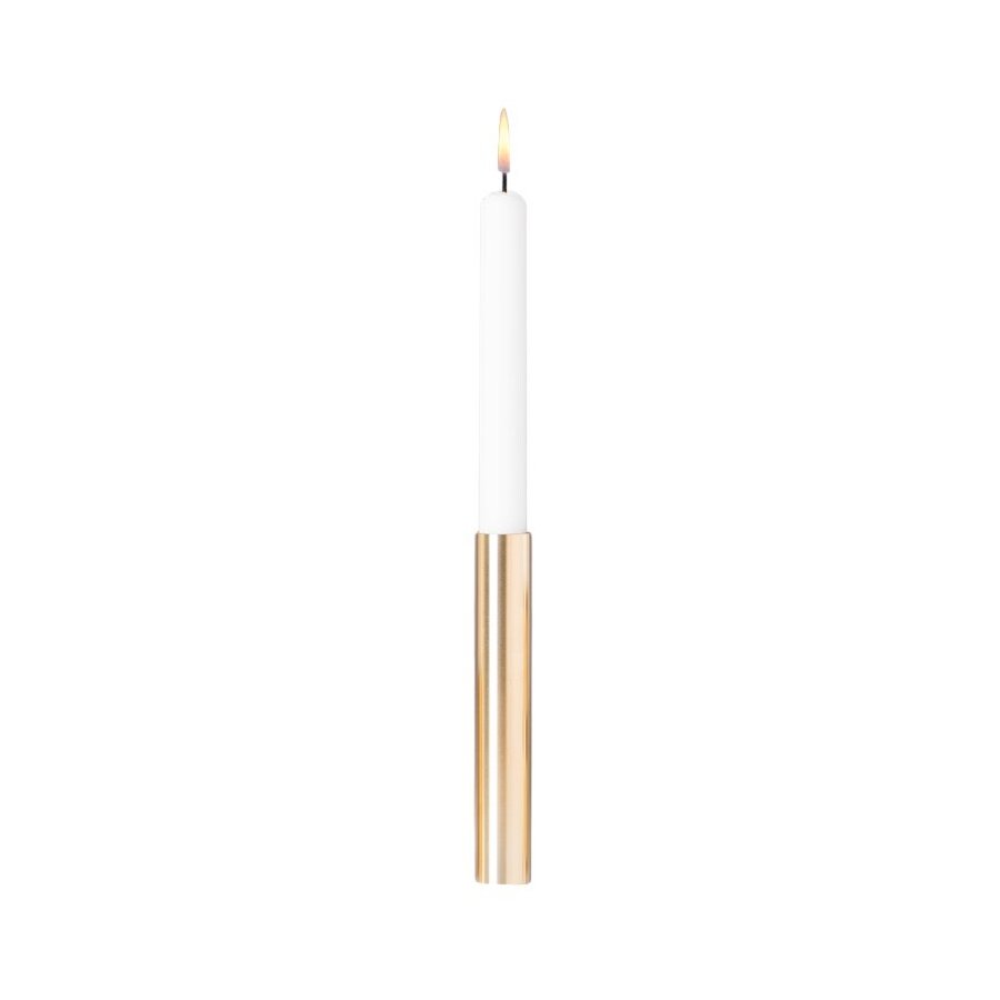 Hove Home Slim Light Kerzenstnder H17 cm, Messing