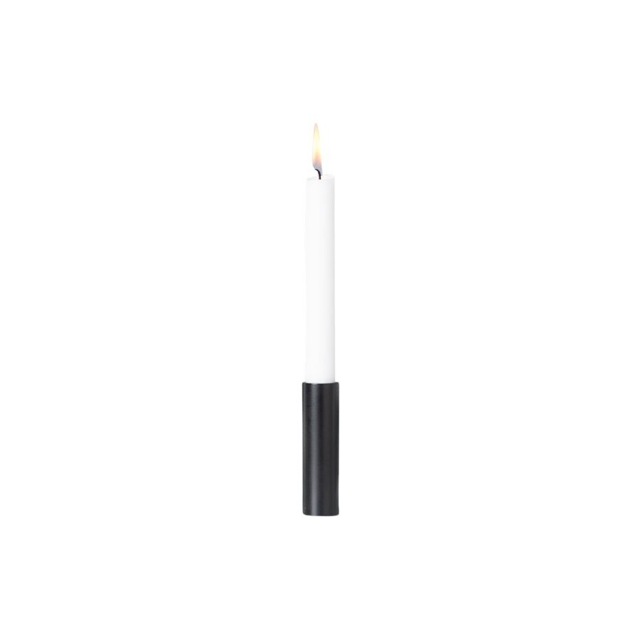 Hove Home Slim Light Kerzenstnder H10 cm, Schwarz