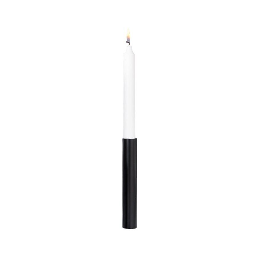 Hove Home Slim Light Kerzenstnder H17 cm, Schwarz