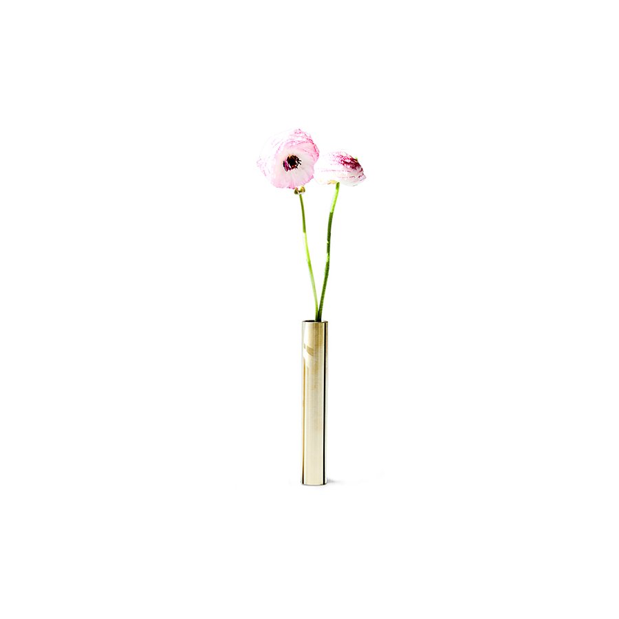 Hove Home Slim Vase H17 cm, Messing